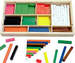 Regletas Cuisenaire  Cuisenaire rod, Cuisenaire, Math facts