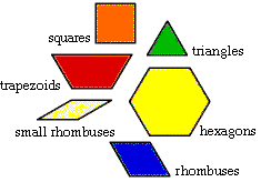 Math store shape blocks