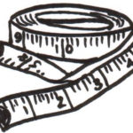 tape measure b and w