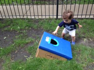 Cookie Monster Corn Hole 1