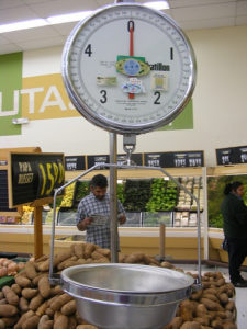 supermarket scale