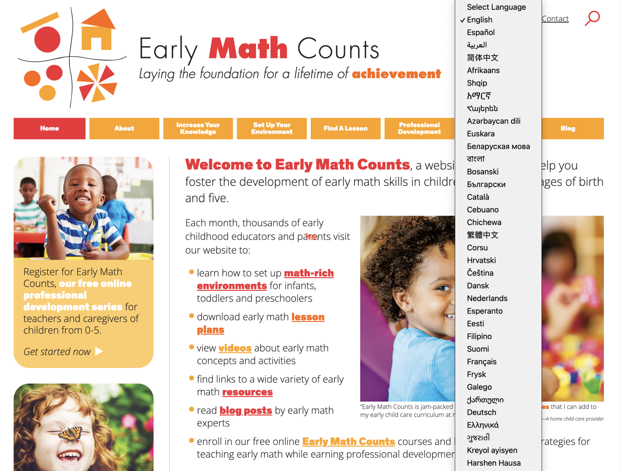 Early Math Counts is Now Multilingual! – Early Math Counts